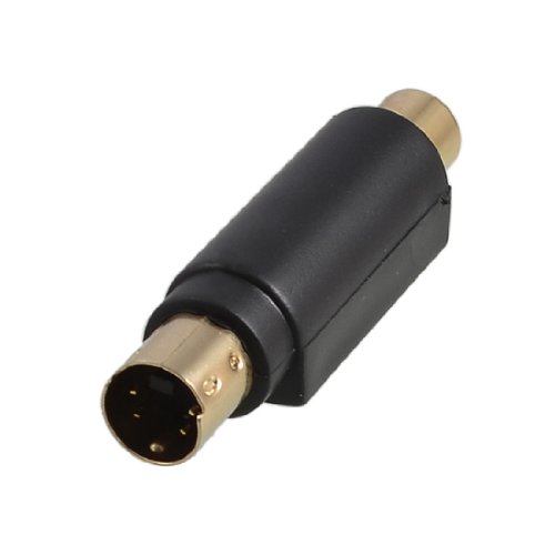 Ruilogod Adattatore con convertitore S-Video S-Video maschio di Dispositivo di connessione video audio