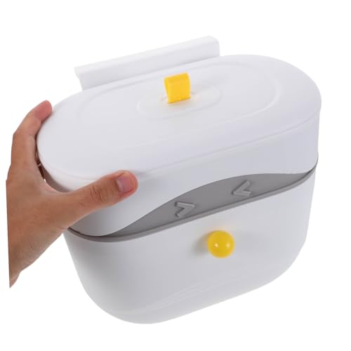 Caneca de basura para cocina colgante Garneck con tapa miniatura 4