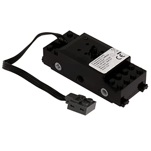 FunTomia Kazi Elektrische spoorweg - klembouwstenen constructieset 98226 - zwart turquoise - Image 7