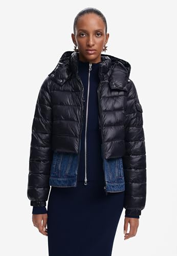 Desigual Women's Combined Short Padded Coat3