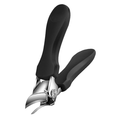 Cortador de uñas inclinado, tijeras de uñas ergonómicas para uñas gruesas | Material robusto con gran apertura y precisión para hombres, mujeres y personas mayores