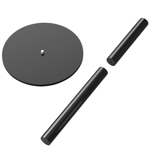 Image of Barrina T10 Light Accessories for LED Light Fixture, Only Suitable for Barrina's T10 Series Lights，Includes 2 Lamp Extension Rods, 1 Disc Base