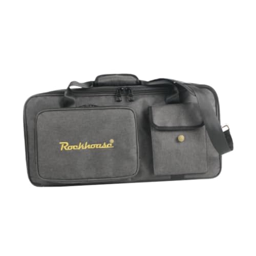 Menolana Gig Bag Guitar Pedal Board Carry Case Multifunction Portable Guitar Pedal Board Bag Effect Pedalboard Carry Bag for Travel, 58cmx29cmx16cm