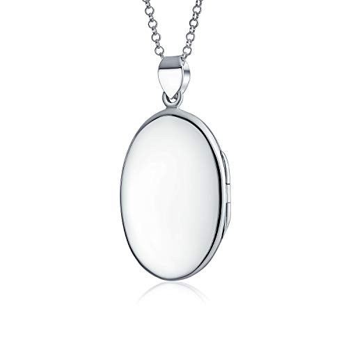 Bling Jewelry Vintage Style Embossed Sunflower Photo Oval Lockets For Women That Hold Pictures .925 Sterling Silver Locket Necklace #TOP2