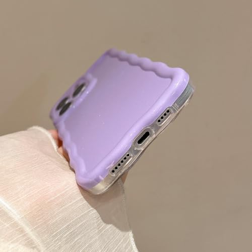 Coque iPhone 13 paillettes vert bonbon une touche de joie
