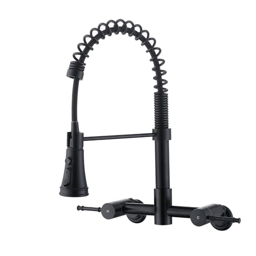 Delle Rosa Matte Black Pull-Down Faucet