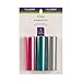 Cricut Everyday Iron On Mini Wanderer Sampler, 3.7” x 24” HTV Rolls - Teal, Raspberry, Gray