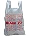 International Plastics MB-T-18TK 10 x 5 x 18 in. White HD Thank You Bag - Case of 2000