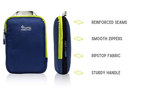 SUITEDNOMAD Compression Packing Cubes Set,Ultralight Travel Organizer Bags - Image 4