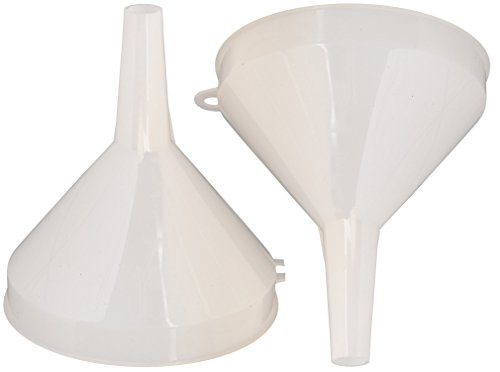 Winco - PF-8 Plastic Funnel, (4-Inch Diameter) (2-Pack)