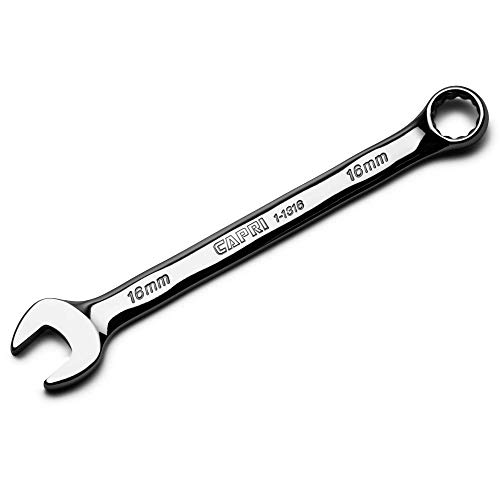 Image of Capri Tools 16 mm Combination Wrench, 12 Point, Metric, Chrome (1-1316)
