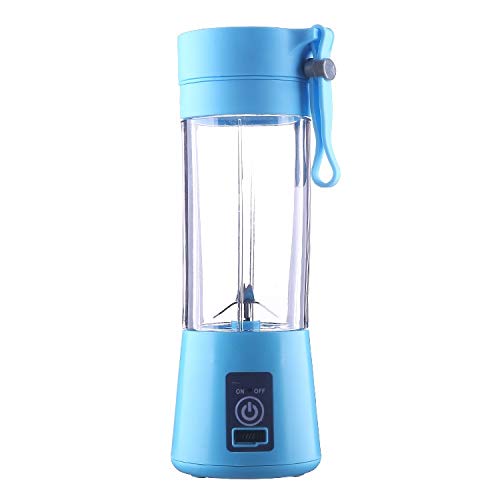 13-Ounce USB-Rechargeable Fruit Blender - Blue