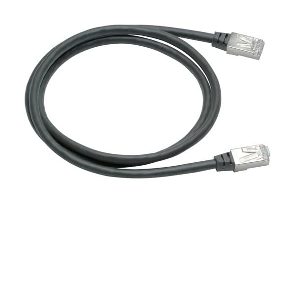 Câble réseau RJ45 2 m Hager HTG482H anti-interférence haut débit