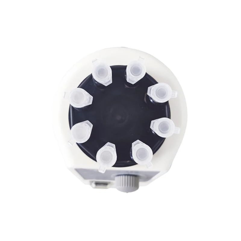 Vortex Mixer Zellwand-Brechmaschine 8 * 2ml Reagenzglas MX-C Hefe Bakterien Algen Vor-tex-Mischer Zelldisruptor Einstellbare Geschwindigkeit 0-3000rpm