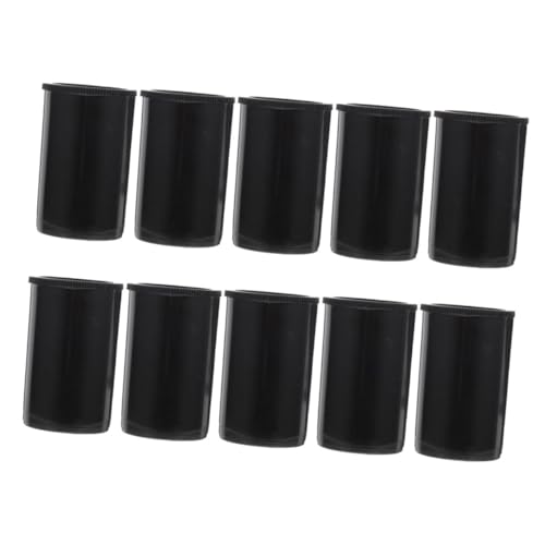 BESPORTBLE 10 pièces Boîte de Rangement Film Photo Étui Protecteur Plastique Résistant avec Couvercles Tube pour Ranger Film Appareil Photo et Petits Objets Compact