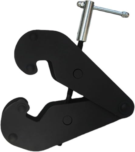 Pince de levage pour pose de bordure sans effort avec crochet noir robuste