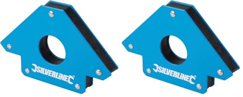 Aimant de soudeur 125 mm Silverline pour aligner sans bouger vos pièces de 20 kg