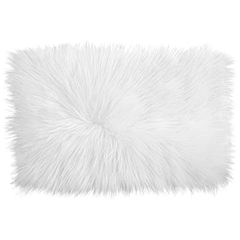 Coussin de Banc Molain en Fausse Fourrure Cover