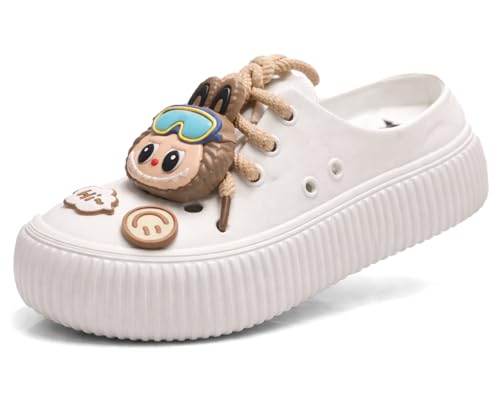 Image of Kraasa Women Lightweight EVA Clogs Comfortable Slip-On Casual Garden Shoes with Cushioned Footbed, Flexible Durable Sole and Breathable Design, Walking, Travel and Outdoor Use