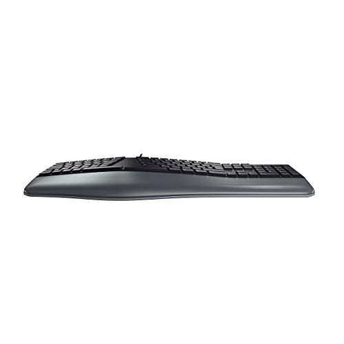 Clavier Ergo KC 4500 Cherry informatique Windows USB noir 109 touches