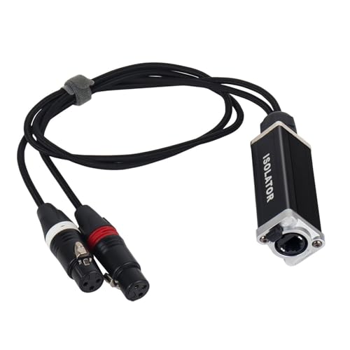 Ampliar conexiones de audio de estudio con el extensor de sonido XLR de 2 puertos Fidelitys