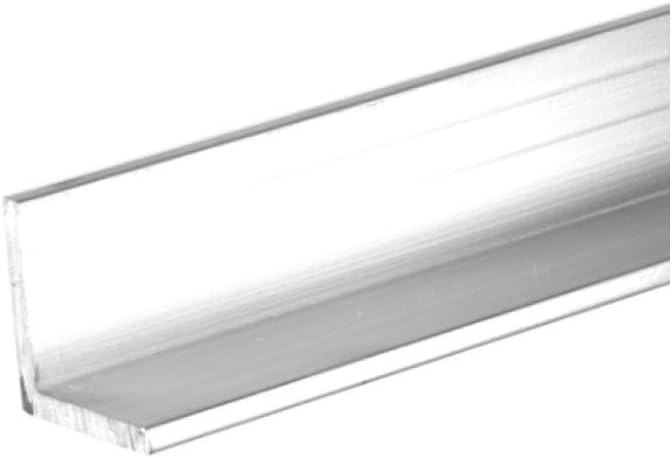 steelworks BOLTMASTER 11333 Aluminium Angle, 1/8 x 1 x 36