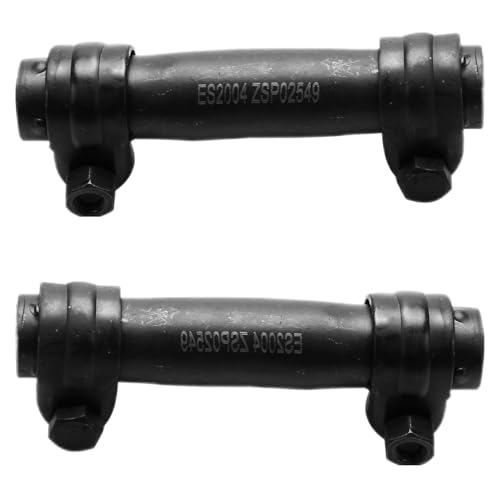 Image of Detroit Axle - 2WD Front End Suspension Kit for Chevy GMC C1500 C2500 Suburban Express Savana 1500 2500 3500 Tahoe Yukon 2 Lower Control Arms Ball Joints 4 Tie Rods 2 Adjusting Sleeves - 8pc Set