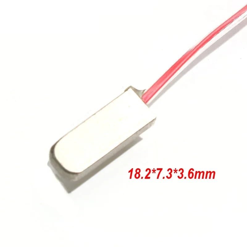 Patch PT100 Thermal Resistance Temperature Sensor Copper Nickel Probe 18.2 * 7.3 * 3.6mm/15 * 6.5 * 3.1mm PTFE 0.5m/1m/2m/3m 3-Wire