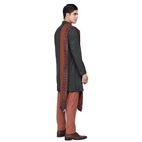 Image of blackberrys Men's Polyester Full Sleeves Business Suit Pants Set