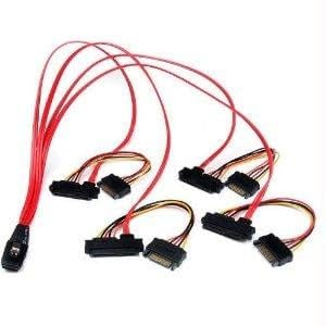 Startech Connect A SAS Controller to 4 SAS Drives - Sff 8087 to Sff 8482 - Sff8087 to Sff