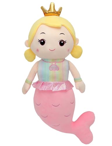 QUICK HORSE Sirène Peluche Géante 80cm Kawaii Oreiller XXL