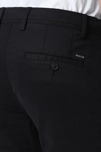 Image of Peter England Men's Skinny Fit Mid Rise Premium Casual Trouser Chinos