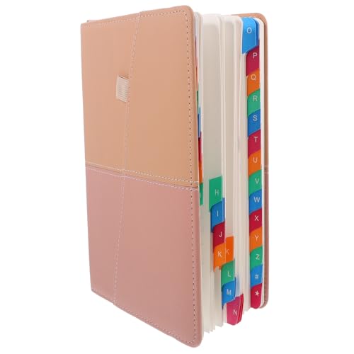 Carnet adresses alphabétiques jojofuny petit classeur de poche polyvalent