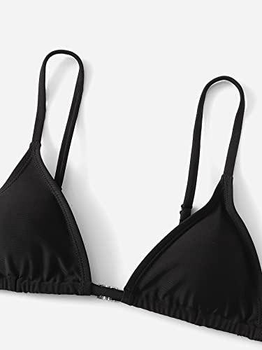 Image of SHENHE Girl's 3 Piece Swimsuits Cute Spaghetti Strap Triangle Bikini with Ditsy Floral Cover Up Teen Bathing Suits