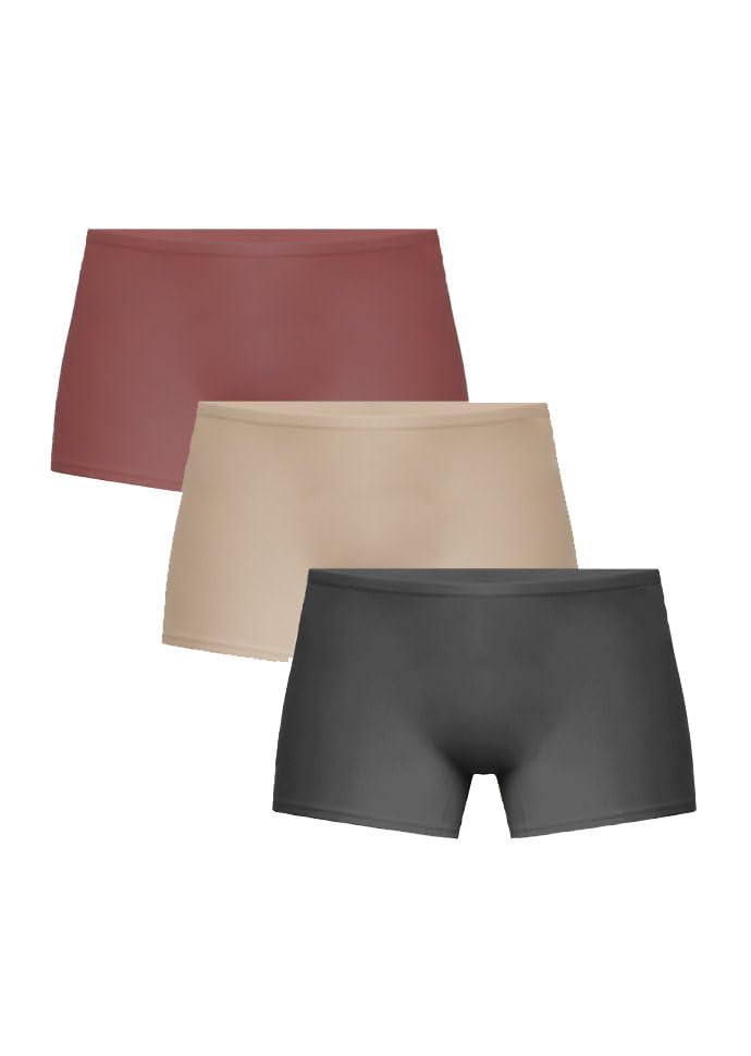 tilt Modal Boyshort Underwear for Women – Super-Soft Touch, Flexible 4-Way Stretch & Full Hip Coverage Panties | Skin-Friendly Fabric & Comfortable Waistband-picture-16