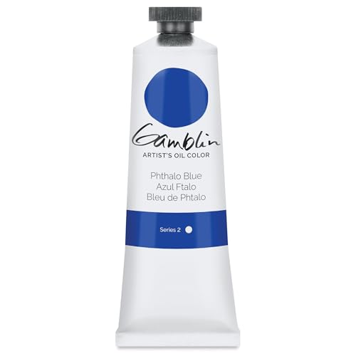 Gamblin Artist's Oil Colors phthalo Blue 37 ml