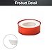 Othmro 2Pcs PTFE Pipe Sealant Tape 18mmX20mX0.1mm Plumbing Tape Pipe Tape Industrial Thread Sealants Teflon Tape Plumbers Tape Seal Tape for Plumber Pipe Thread Seal White Red