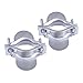 Baudelun Strain Relief Clamp for Dryer Cord,4 sets 2 Piece Strain Relief Clamp,Keep Electrical Connections Secure, Protect Cord from Damage Caused by Pulling, Lateral, and Tensile Movements