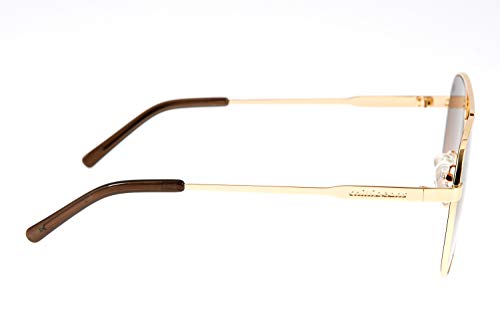 Óculos de Sol Unissex Chilli Beans Aviador Dourado, OCMT2846 5721