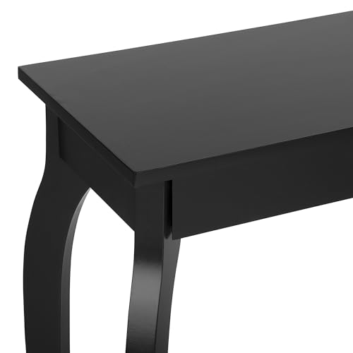 Beliani Tavolino Consolle Nero - 5