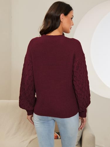 Womens Sweaters Fall Fashion Sweatshirt for Women Tops Crewneck Long Sleeve Shirts Casual Tunic Trendy2