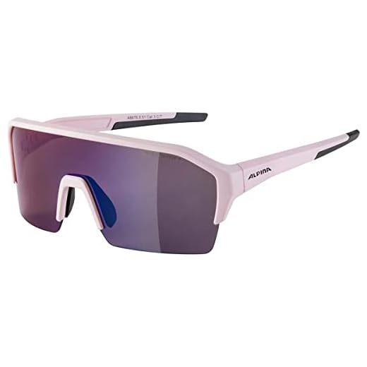 ALPINA Unisex - Adultos, RAM HR Q-LITE Gafas deportivas, light-rose matt, One Size