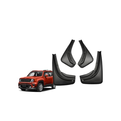 Garde-Boue Jeep Renegade 2016-2024 Bavettes Anti-Éclaboussures Fender Splash Guard Accessoires
