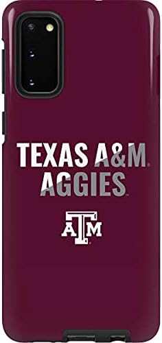 Skinit Pro Phone Case Compatible with Galaxy S20 - Officially Licensed Texas A&M University TAM Design