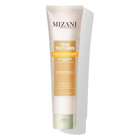 Mizani True Textures Curl Defining Lotion | Moisturizes and Smooths Hair for Soft and Crunch Free Curls | Curl Enhancing Lotion | Formulated with Coconut Oil | For Texture Types 5-3 | 5 fl oz Cover