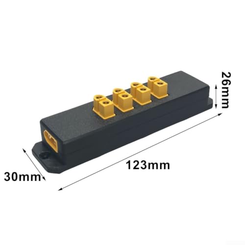 Placa de distribución XT60 de 2000W para evitar caídas de voltaje en coches RC 3