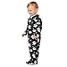 Emelivor Halloween Spider Ghost Baby Newborn One-Piece Pajamas Cotton Sleepwear Outfits for Boy Girls Kids