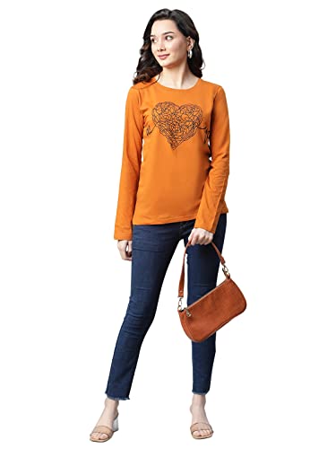 Image of OM SAI LATEST CREATION Women's Plain Lycra with Plain Design on HaOSLC-Sleeve Regular Fit Office wear,Casual wear Top