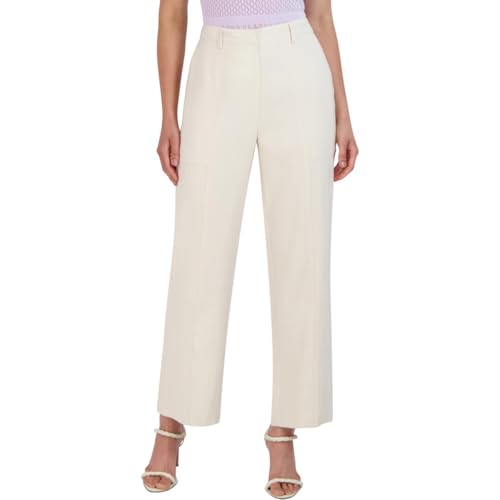 BCBGMAXAZRIA Women's Cropped Straight Leg Pants