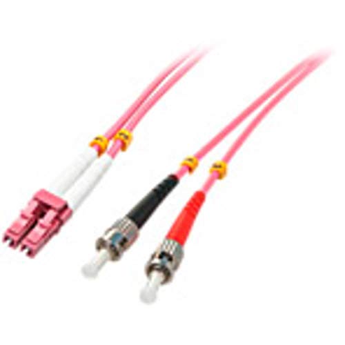 LINDY Fibre Optique Duplex LC/St OM4, 5m